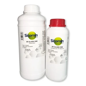 Résine époxy SR Glass One + Durcisseur Glass One Kit 1 Kg