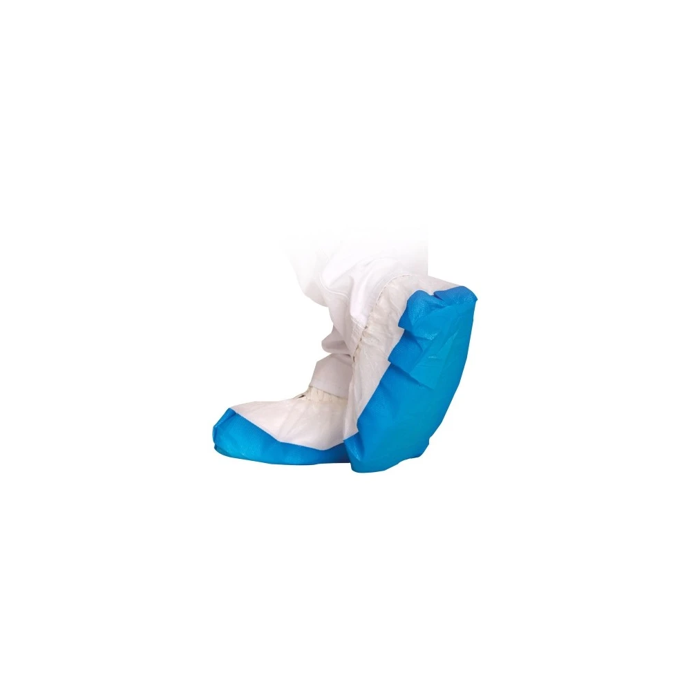 Manchettes polyethylène blanc, taille unique