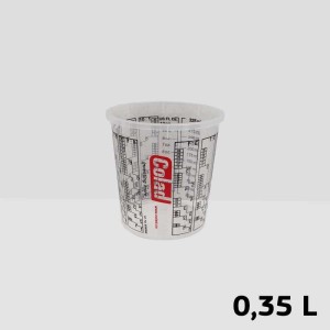 Measuring mixing cup