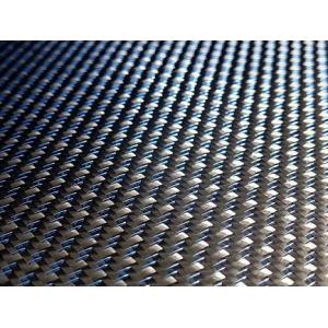 GGCu 300T Sergé Carbone Cuivre Bleu 300 g/m² en 100 cm de large