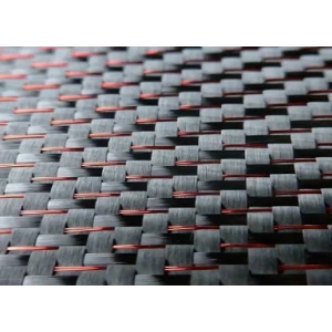GGCu 300T Sergé Carbone Cuivre Rouge 300 g/m² en 100 cm de large