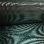 GDC 210T Sergé Carbone Vert Polyester 210 g/m² en 100 cm de large