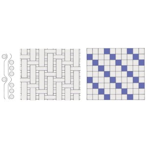 Tissus de verre E Sergé 2/2 300 g/m² en 100 cm de large