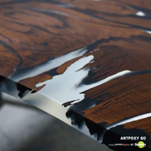 ARTPOXY 60 - Résine époxy pour coulée de forte épaisseur 6 cm