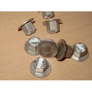 Box of 10 inserts M6 Inox diameter 6-length 6 mm