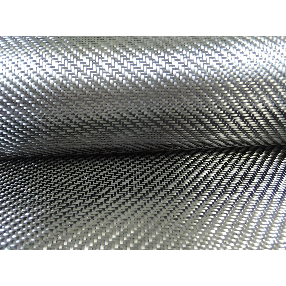 Tissus de carbone HR 3 K Taffetas 200 g/m² en 125 cm de large