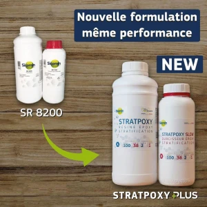SR 8200 epoxy resin + SD 7403 standard hardener