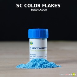 SC Color Flakes bleu lagon