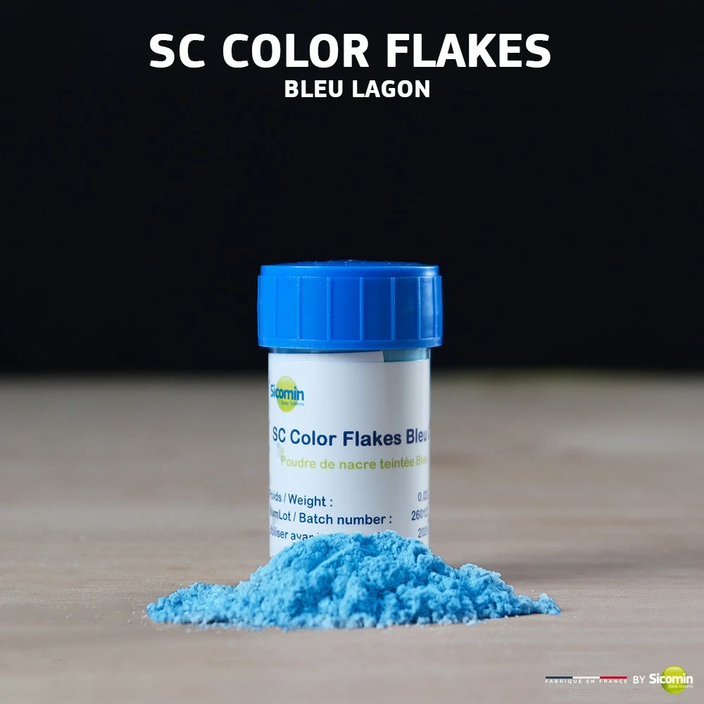 SC Color Flakes Lagoon Blue
