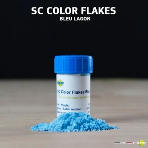SC Color Flakes Lagoon Blue