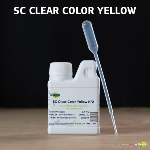SC Clear Color Jaune N°1 en 0.1kg + pipette 3,1ml