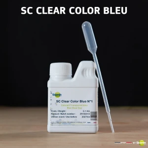 SC Clear color Blue no1 in 0.1kg + 5ml pipette