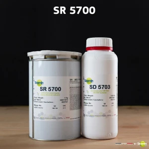 Résine époxy SR 5700 + Durcisseur standard SD 5703 Kit 0.77 Kg