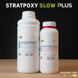 STRATPOXY SLOW PLUS - Résine époxy de stratification hautes performances