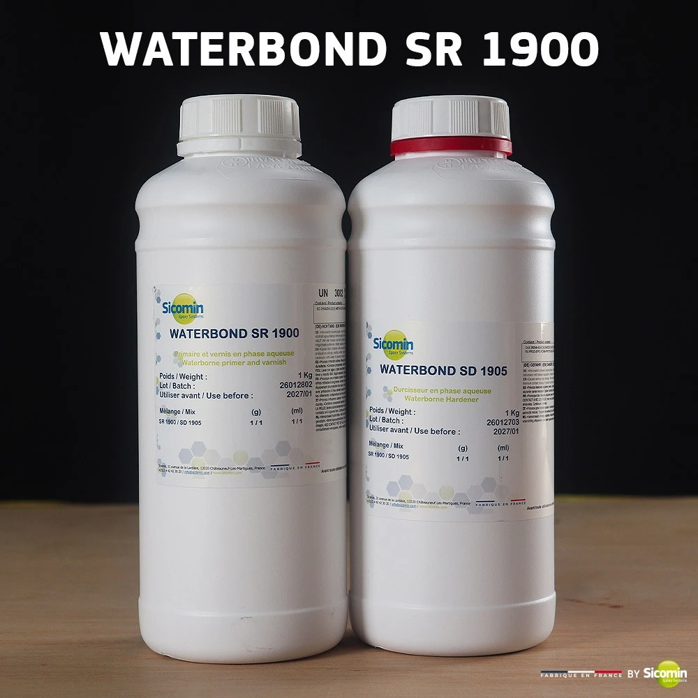 Waterbased Epoxy Resin Waterbond SR 1900 + Hardener SD 1905