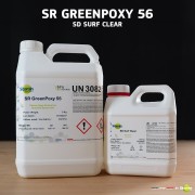 Résine époxy SR Greenpoxy 56 5kg + Durcisseur SD Surf Clear 1,85kg