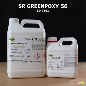 Résine époxy SR Greenpoxy 56 1kg + Durcisseur SD 7561 0,38kg