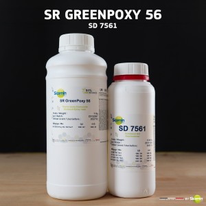 Résine époxy SR Greenpoxy 56 1kg + Durcisseur SD 7561 0,38kg