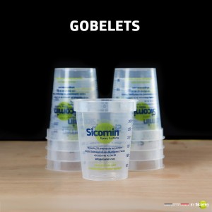 10 Graduated 350 ml Mixing Cups