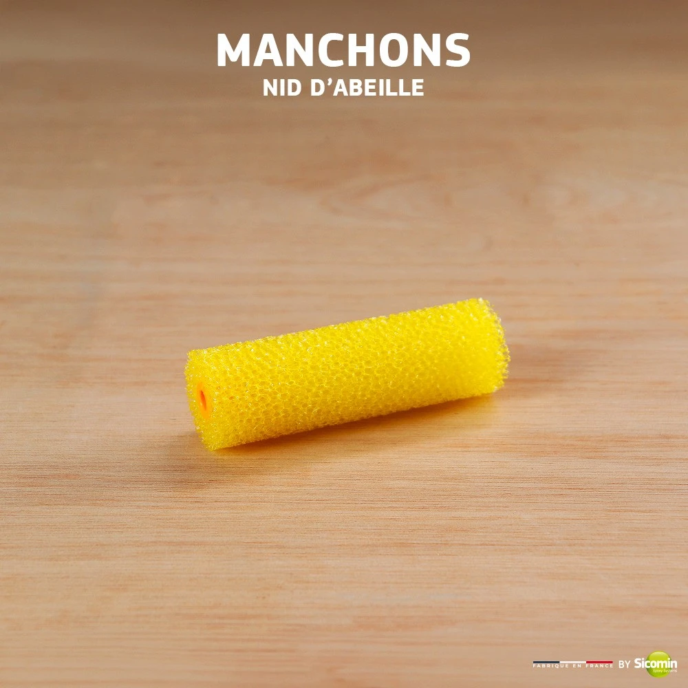 Boîte de 10 manchons nid d'abeille patte de lapin