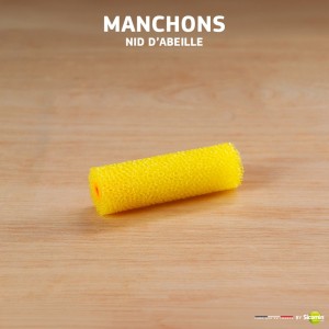 Boîte de 10 manchons nid d'abeille patte de lapin