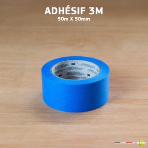 Adhesive 3M Blue 50m x 50mm (long lasting)