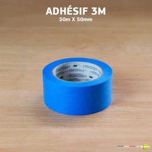 Adhesive 3M Blue 50m x 50mm (long lasting)