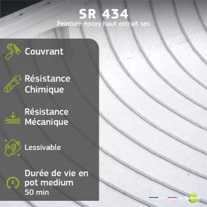 Résine époxy SR 434 + Durcisseur SD 4341