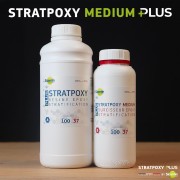 STRATPOXY MEDIUM PLUS - Résine époxy de stratification hautes performances - Kit 1 Kg