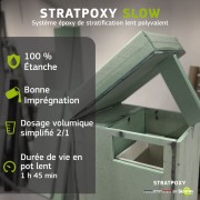 STRATPOXY SLOW - Résine époxy de stratification