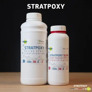 WOODPOXY FAST PLUS - Epoxy resin for wood lamination & bonding