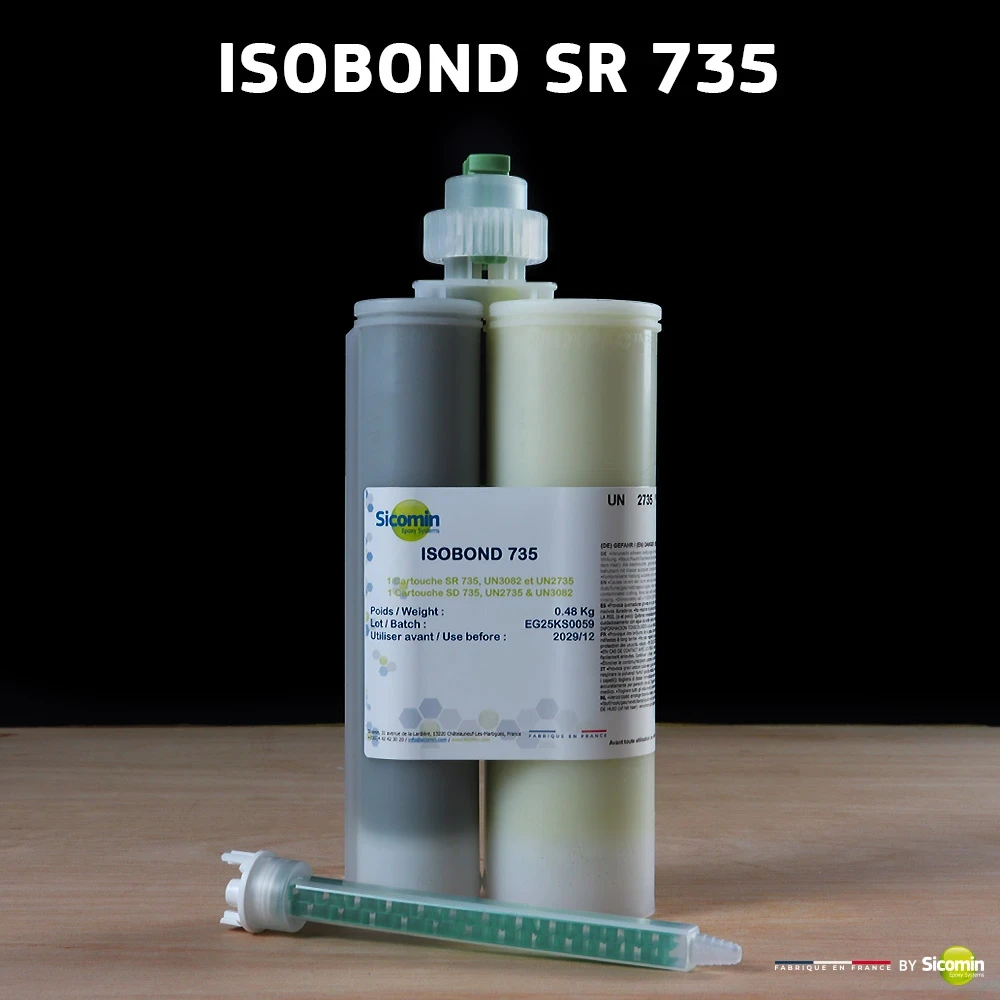Colle époxy ISOBOND 735 (SR 735 + SD 735)