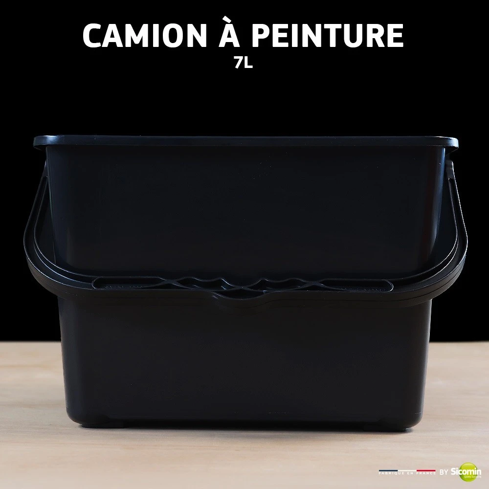 Camion à peinture 7 litres noir