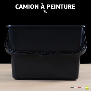 Camion à peinture 7 litres noir