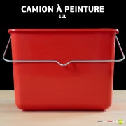 Camion à peinture 10 litres orange