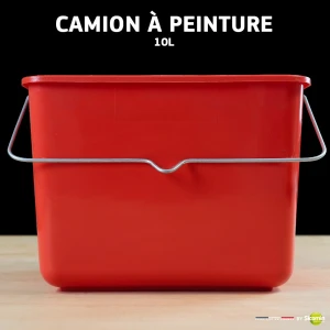 Camion à peinture 10 litres orange