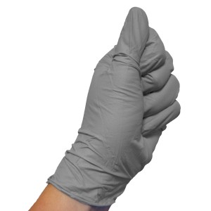 Gant nitrile gris