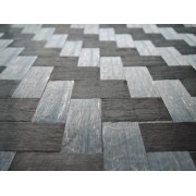 DYF 15 160T Dynanotex Aluminisé Sergé Carbone 160 g/m² en 100 cm de large