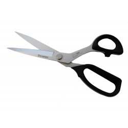 Grey serrated-scissors for cutting Kevlar, Carbon, Glass 9.5 inches