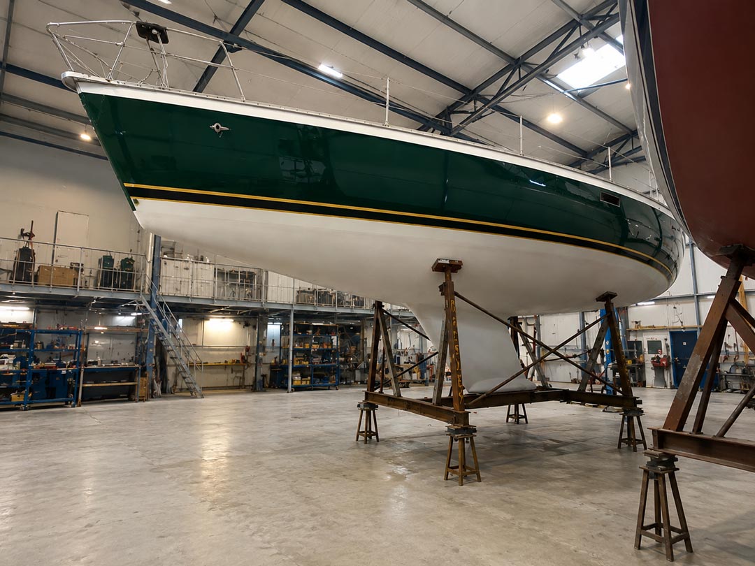 Bateau en résine époxy Sicomin
