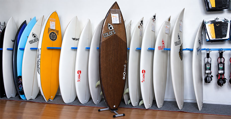 Planche de surf en Glasspoxy