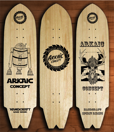 Fabrication d'un skateboard Sicomin