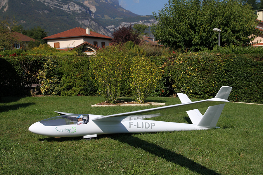 Planeur Edelweiss C30 en Green Poxy Sicomin
