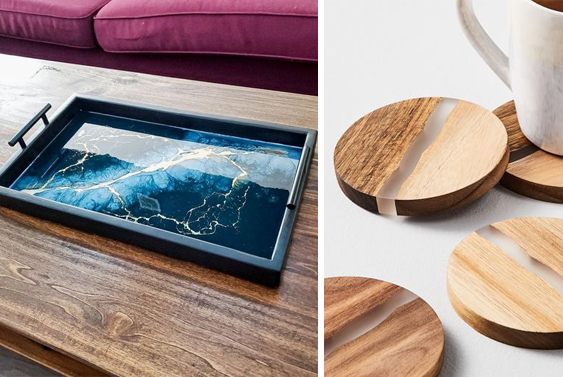 Decorating ideas with epoxy resin Sicomin
