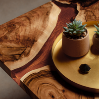 Inspiration: creating an original epoxy resin table Sicomin