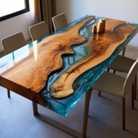 How epoxy resin contributes to the durability and aesthetics of furniture Sicomin