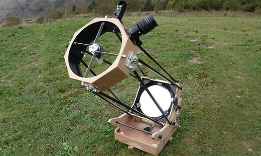 Fabrication artisanale d'un télescope Sicomin